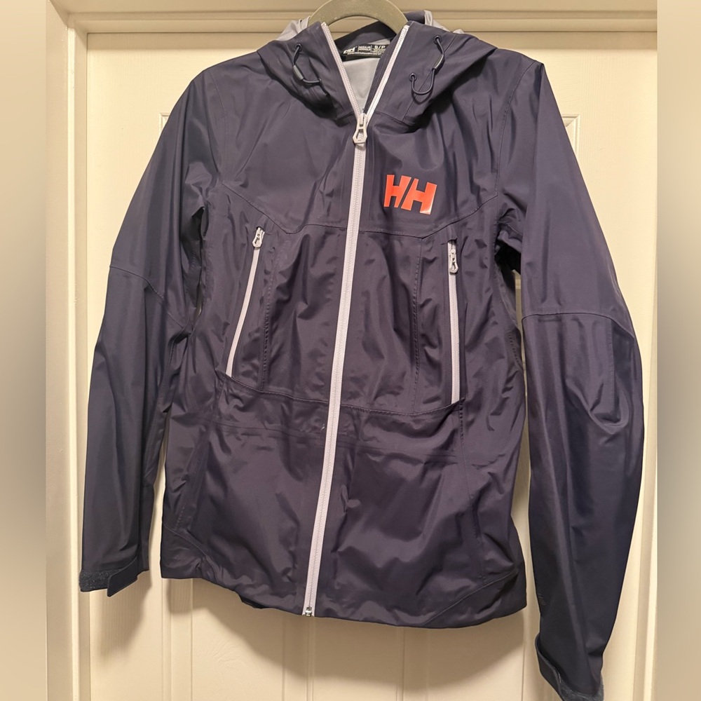Helly Hansen Shell Jacket Blue Pink Small Women - image 1